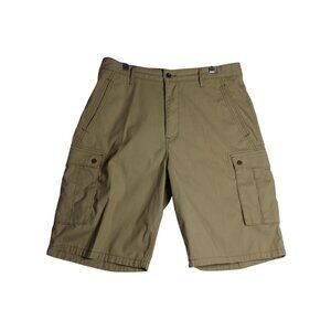 Levis Strauss Khaki Cargo Shorts Mens w34 (11" Inseam)
